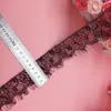 Ropa interior de encaje de venta caliente Accesorios de moda europeos y americanos encaje 819# Ancho 5cm borde pequeño de pestaña