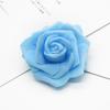 Flor Artificial 7cm Cabeça de Rosa Flor de Espuma PE Decoração de Casamento DIY Cordão de Luz Colorido Decoração de Bolo Produção de Bola de Flores