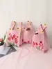 Bolso de Muñeca Nuevo Ins Lindo de Flores Bolso Tejido Bolso de Mano Souvenir Personalizado Bolso Tote Mismo Estilo que Xiaohongshu