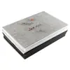Caja de Joyas Almohadilla Interior Bandeja de Forro para Pendientes Anillo de Corte Almacenamiento de Algodón Perlado Pendientes Manual Choque Interior Creativo