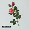 2 Cabeças de Rosas Búlgaras, Flores de Plástico, Flores de Seda, Buquês de Mão, Flores para Decoração de Mesa, Flores Secas, Flores Artificiais para Casamento