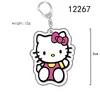 Chaveiro Acrílico Sanrio Cinnamoroll Kuromi Pingente de Mochila Fofo Pequeno Presente
