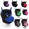 Gorro de Cabeza de Perro que Gotea Agua, Humano Usando Máscara, Máscara Sm Divertida de Parodia para Juego de Rol, Juguetes Sexuales Transfronterizos para Hombres y Mujeres