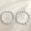 Pulsera de Ojo de Gato Loto Atrae Riqueza Vaina de Loto Pulsera de Felicidad de Dos Mundos Estilo Chino Nuevo Lujo Ligero Chino Accesorio de Gama Alta