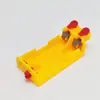 Chassi reforçado de mini carro, estrutura da carroceria, parafuso autoatarraxante, grade, placa inferior ultra-espessa, N20, suporte para motor TT