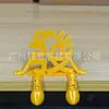 Letrero decorativo 3D para bodas con los caracteres "Fu, Lu, Xi, Cai" para la buena fortuna y la prosperidad, adorno de escritorio creativo, decoración de Año Nuevo