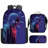 Mochila de Liberación Rápida Transfronteriza de Spider-Man Mochila Escolar para Estudiantes de Primaria y Secundaria Mochila de Anime de Gran Capacidad