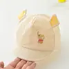 Gorro para bebé primavera y otoño gorra de pico para bebé recién nacido lindo súper lindo verano fino suave visera gorra de béisbol