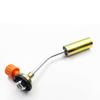 Nueva pistola de fuego tipo tarjeta quemando pelo de cerdo lámpara de spray pequeña alta temperatura cabeza de pistola de spray de gas butano encendedor manual de soldadura pistola de soldadura