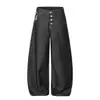 2026 Estilo Urbano de Moda Bordado de Letras Color Sólido Casual Pantalones de Dobladillo Curvo Venta al por Mayor 55