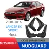 Adecuado para Mitsubishi Lancer Ex Sport 2010-2016 Guardabarros Cuero Accesorios para Coche