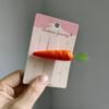 Horquilla de simulación de frutas y verduras, subred, explosión roja, flequillo, horquilla para mujer, linda pinza para el cabello rota, accesorios para el cabello, pinza para niñas
