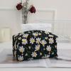 Meizuo Element Algodão e Linho Bordado Porta-Lenços de Papel Sacola de Lenços de Papel para Mesa Porta-Lenços de Papel para Sala de Estar Porta-Lenços de Papel para Quarto Venda Direta da Fábrica