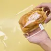 Bolsas Transparentes de PP con Auto-cierre para Pan Tostado, Bolsas Gruesas con Cierre Ziplock para Empaque de Alimentos para Hornear Bagels, Pastelería, Disponibles en Stock