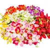 Orquídeas Artificiais, Flores Artificiais para Decoração de Cena de Casamento, Arranjos de Flores de Seda, Buquês de Flores Plásticas, Flores Artificiais com Toque de Luxo e Realismo