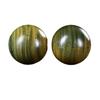 Bola de Salud de Madera Maciza de Sándalo Verde para Ancianos, Balón de Mano para Fitness, Madera Maciza, Tallado de Pixiu, Masaje de Acupuntura, Bola de Madera, Relajación y Juego