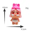 Directo de fábrica burbuja Mate muñeca de bebé llorando colgante de llavero muñeca moda juego lindo regalo accesorios al por mayor