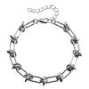 Collar con costuras en forma de U, estilo europeo y americano, con diseño de nicho femenino, cadena de clavícula con sentido avanzado.