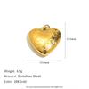 Accesorios DIY Transfronterizos Europeos y Americanos Colgante Acero Inoxidable Chapado en Oro de 18K Caballito de Mar Lazo Estrella de Cinco Puntas Botas de Cowgirl Colgante para Mujeres
