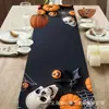 2026 Novo Caminho de Mesa de Halloween Transfronteiriço, Toalha de Mesa de Alta Qualidade para Festas de Feriado, Suprimentos de Decoração para Sala de Estar, Atacado Personalizado