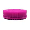 Escova de Banho de Silicone Mais Vendida para Bebês, Escova de Massagem Suave para Banho, Escova de Banho Conveniente para Viagem
