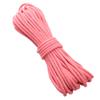 Corda Trançada de Algodão com Tonalidade Degradê 3-4mm Fio Centralizado Corda de Algodão com Tonalidade Degradê 24 Cores para Pingente DIY Decoração de Bolsa