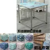 Mesa de Barbacoa de Acero Inoxidable Mesa Cuadrada de Comedor para el Hogar Calefacción Eléctrica Multifuncional Plegable Mesa de Ajedrez y Cartas Rejilla para Barbacoa