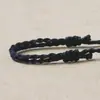 Cuerda para Colgar en el Cuello Tejida a Mano de Jade Hetian, Cuerda de Colgante de Grosor Medio Finamente Tejida, Cuerda de Collar de Cera de Abeja de Jade y Oro