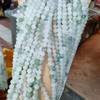 Fuente en Vivo Xinjiang Tianshan Cui Cuentas Dispersas Pulsera Larga de Hielo Cui Pulsera Tianshan Cui Cuentas Redondas Cuentas Antiguas Accesorios