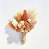 Ramillete Boda Flores Secas Flores Eternas Mini Ramo Boda Vacaciones Regalo Decoración Accesorios Set Completo Familia Al Por Mayor