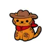 Accesorios Lindos para Zuecos de Gato, Dijes de Animales para Zuecos, Hebillas para Zapatos, Zapatos de Gelatina, Accesorios Decorativos de Dibujos Animados para Bolsas de Playa