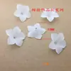 Accesorios de Peluquería Cosplay Estilo Palacio Antiguo Materiales Pétalos Frosted Acrílicos Piezas de Flores Pequeñas