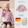 Sudadera infantil jellybaby 2026 otoño nueva llegada ropa de invierno con felpa para niñas top para niños ropa para bebé de 5 años