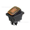 Interruptor Basculante Kcd4-16A Ponta Prateada à Prova d'Água Etl Padrão Americano Interruptor Basculante de 6 Pinos Interruptor de Controle para Eletrodomésticos de Cozinha