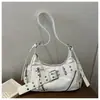 Bolsa Retro Nova Tendência Personalizada Novo Produto Estilo Motociclista Nova Qualidade Simples de Ombro Cruzada Sob o Braço Formato Bolinho
