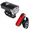2255 Faro para Bicicleta Carga USB Iluminación Súper Brillante Equipo para Viajes Nocturnos al Aire Libre Set Transfronterizo Luz para Ciclismo Nocturno