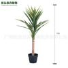 Simulação nórdica Tequila Planta em vaso Decoração Simulação Gladiolus Green Plant Home Bonsai Simulação Tequila Green Plant