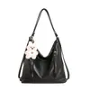 Bolso tote de moda de gran capacidad, elegante modelo nuevo 2026, moderno y simple, bolso casual japonés y coreano, bolso de mujer, bolso de hombro, mochila