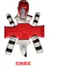 Conjunto de cinco peças de equipamento de proteção para Taekwondo para crianças e adultos, adequado para treinamento em Sanda, combate e boxe, conjunto de equipamento de proteção espessado