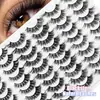 Fornecimento Transfronteiriço de Cílios Postiços, Estilo Russian Curl, Cílios Postiços Estilo Europeu e Americano, Cílios Espessos e Curvados Estilo Fox, Atacado de Fábrica
