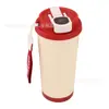 Taza de Café Inteligente de Aspecto Premium, Taza Aislada de Doble Pared de Acero Inoxidable 316, Taza para Deportes al Aire Libre con Correa, Taza Doble para Beber al por Mayor