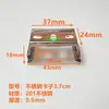 Clip de Luz LED a Prueba de Tres Factores Clip de Acero Inoxidable Accesorios para Lámparas Hebilla de Fijación al Techo t8 Sombra Integrada Maitebao