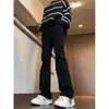 Pantalones vaqueros para hombre al por mayor transfronterizos, estilo fino primavera/verano, pantalones con vibra americana, elásticos, corte ajustado, pierna recta, ligeramente acampanados