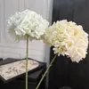 216 piezas de flores de hortensia artificiales de alta gama para decoración de salón de bodas, decoración suave para sala de estar del hogar, flores de seda, flores artificiales