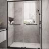Tipo Moderno Simple Separación Seco y Húmedo Baño Mampara de Vidrio Acero Inoxidable Muy Estrecho Cabina de Ducha Transfronterizo