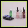 Frasco Plástico de Bico Fino 50ml Frasco de Bico Fino para Óleo Essencial Frasco com Tampa de Bico Fino para Tinta Frasco de Medicamento Líquido 50ml Frasco Dispensador