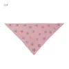 Comercio exterior todo a juego color liso modal rosa diamantes de imitación triángulo bufanda chal elástico suave algodón mercerizado bufanda