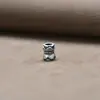 Yiluya S925 Plata Yintai Retro Separador de Pulsera Doble Cara Flor de Loto Perlas Accesorios para Pulseras DIY Joyería al por Mayor