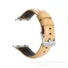 Para Correa de Apple Watch Cuero Retro Crazy Horse Correa iWatch Apple Watch 7/8 SE Transfronterizo