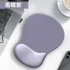 Alfombrilla de ratón transfronteriza con diseño degradado, simple y gruesa, antideslizante, ergonómica, reposamuñecas para computadora de oficina, soporte de muñeca de silicona en forma de gota de agua